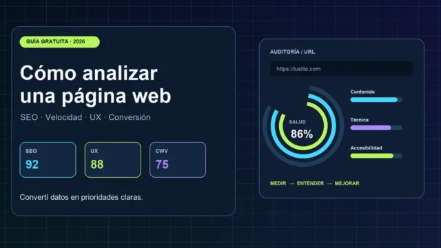 Cómo analizar una página web sin caer en la obsesión por el puntaje. Fotografía editorial relacionada con analizar página web sin caer. publicada en Netaware