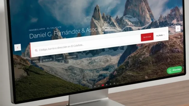 Cómo una inmobiliaria de El Calafate convirtió su web en una plataforma digital. Fotografía editorial relacionada con plataforma inmobiliaria El Calafate. publicada en Netaware