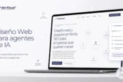 Diseño web para agentes de inteligencia artificial: la nueva frontera digital. Fotografía editorial relacionada con diseño web para agentes de IA. publicada en Netaware