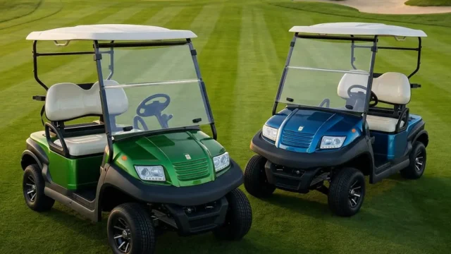 El carro de golf eléctrico se consolida como opción de movilidad interna en Argentina. Imagen destacada sobre carro de golf eléctrico. publicada en Netaware