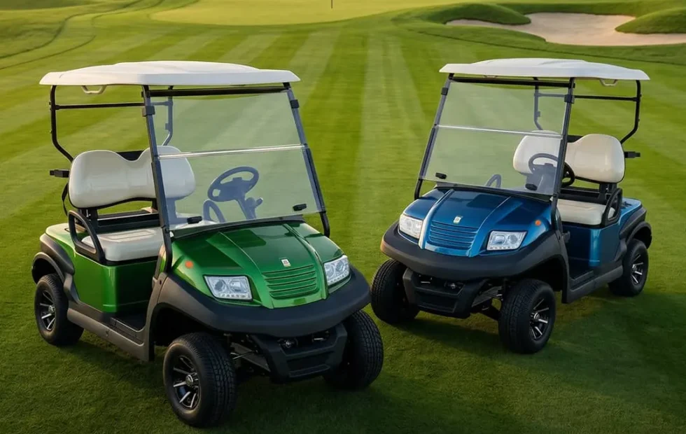 El carro de golf eléctrico se consolida como opción de movilidad interna en Argentina. Imagen destacada sobre carro de golf eléctrico. publicada en Netaware