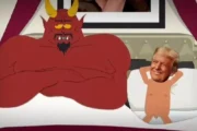La escena de South Park que provocó la furia de Trump y la Casa Blanca. Fotografía editorial relacionada con South Park Trump Satanás. publicada en Netaware