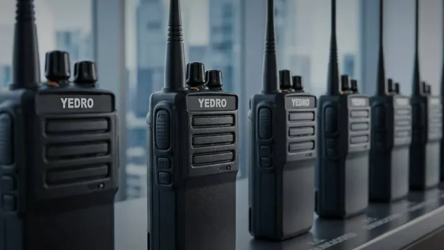 Radios profesionales YEDRO YC-188V LITE: comunicación confiable sin depender. Fotografía editorial relacionada con radio profesional YEDRO YC-188V LITE. publicada en Netaware