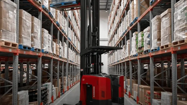Raymond 7730 Reach Truck: eficiencia y altura para depósitos modernos. Imagen destacada sobre Raymond 7730 Reach Truck. publicada en Netaware