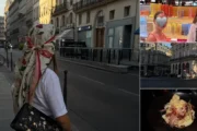 Wanda Nara redescubre París junto a sus hijos y su nueva pareja. Fotografía editorial relacionada con Wanda Nara en París. publicada en Netaware