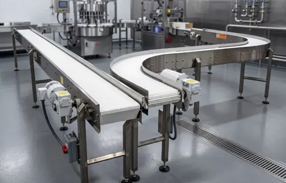 Cintas transportadoras industriales: cómo elegir el sistema adecuado. Imagen destacada sobre cintas transportadoras industriales. publicada en Netaware