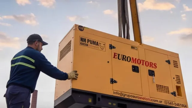 Izaje de grupos electrógenos: cómo instalar energía en altura con seguridad. Imagen destacada sobre izaje de grupos electrógenos. publicada en Netaware