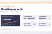 Monitoreo web: cómo detectar fallas antes de perder visitas y consultas. Imagen destacada sobre monitoreo web. publicada en Netaware