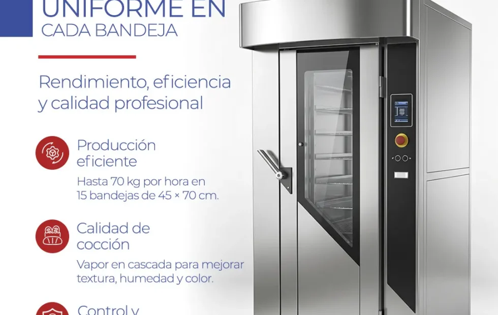 Cocción uniforme en panadería: claves para estabilizar cada tanda. Imagen destacada sobre cocción uniforme en panadería. publicada en Netaware