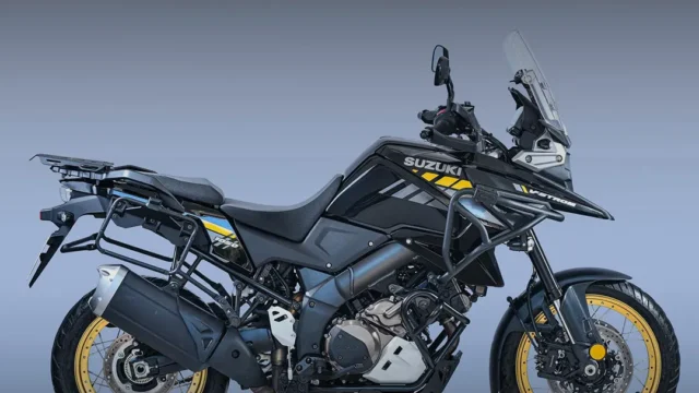 Cómo equipar una Suzuki V-Strom 1050 para viajes largos y caminos mixtos. Fotografía editorial relacionada con Suzuki V-Strom 1050 para viajar. publicada en Netaware