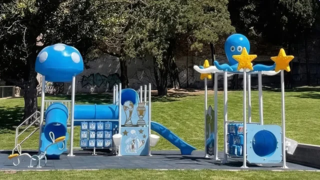 Juegos para plazas: cómo diseñar espacios seguros, inclusivos y duraderos. Imagen destacada sobre juegos para plazas. publicada en Netaware