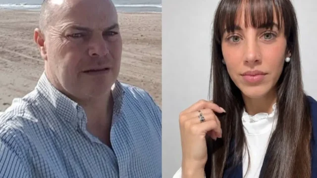 Melisa Giampaolo y el arresto domiciliario de su padrastro acusado de abuso. Fotografía editorial relacionada con arresto domiciliario por abuso. publicada en Netaware