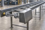 Transportadores de cadena de eslabones: dónde aportan más valor industrial. Imagen destacada sobre transportadores de cadena de eslabones. publicada en Netaware