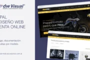 AIRPAL ordena su catálogo online de accesorios para motos. Fotografía editorial relacionada con catálogo online de AIRPAL. publicada en Netaware