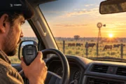 Cómo ordenar los canales de radio en un establecimiento rural. Fotografía editorial relacionada con canales de radio en el campo. publicada en Netaware
