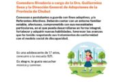 Convocan a postulantes para acompañar la adopción de una adolescente de 17 años. Fotografía editorial relacionada con adopción de adolescente de 17 años. publicada en Netaware