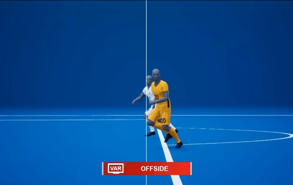 El fuera de juego semiautomático debutará en el fútbol argentino. Imagen destacada sobre fuera de juego semiautomático. publicada en Netaware