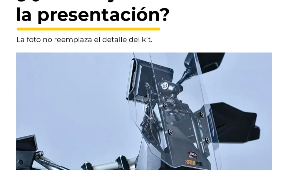 Kit de parabrisas para moto: cómo confirmar qué incluye. Imagen destacada sobre kit de parabrisas para moto. publicada en Netaware