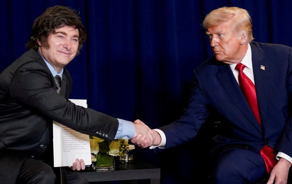 Milei y Trump: dos formas de usar la provocación política. Imagen destacada sobre Milei y Trump. publicada en Netaware