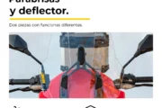 Parabrisas o deflector de moto: cómo distinguirlos y evaluar su compatibilidad. Fotografía editorial relacionada con parabrisas y deflector de moto. publicada en Netaware