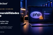 PHP corrige dos fallas críticas que exigen revisar servidores web. Fotografía editorial relacionada con vulnerabilidades críticas de PHP. publicada en Netaware