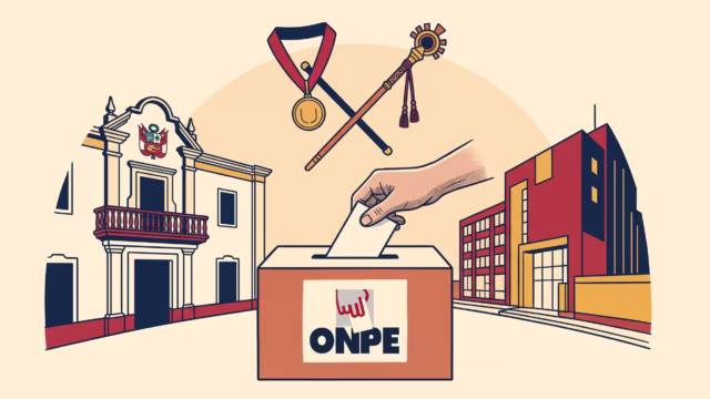 Resultados ONPE: 15 regiones de Perú se encaminan a segunda vuelta. Fotografía editorial relacionada con resultados ONPE Perú. publicada en Netaware