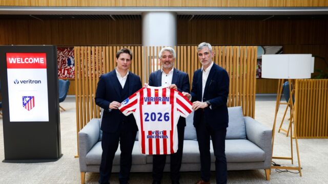 Veritran desarrolla la nueva aplicación del Atlético de Madrid. Fotografía editorial relacionada con app del Atlético de Madrid. publicada en Netaware